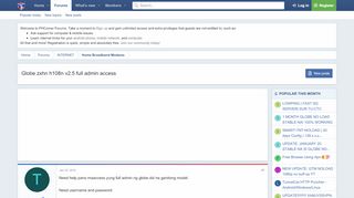 
                            13. Globe zxhn h108n v2.5 full admin access | Pinoy Internet and ...