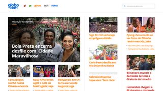 
                            3. globo.com - Absolutamente tudo sobre notícias, esportes e ...