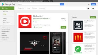
                            6. Globoplay – Apps no Google Play