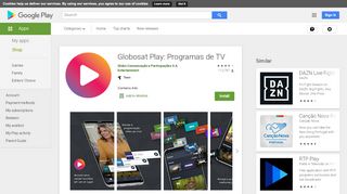 
                            7. Globosat Play: Programas de TV – Apps no Google Play