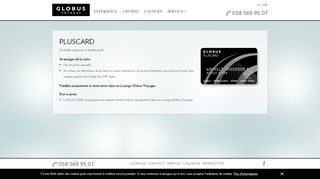 
                            6. Globus Pluscard | Globus Voyages