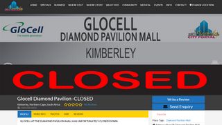 
                            13. Glocell Diamond Pavilion -CLOSED • Kimberley • CITY PORTAL