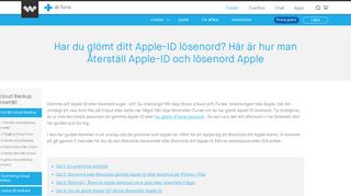 
                            12. Glömt Apple-ID Password? Hur Återställ Apple-ID och Apple ... - dr.fone