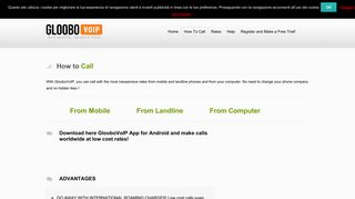 
                            3. GlooboVoIP for Android: cheap and free calls