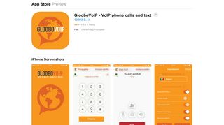 
                            11. GlooboVoIP - VoIP phone calls and text on the App Store