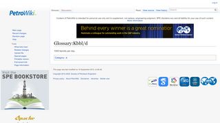 
                            10. Glossary:Kbbl/d - - PetroWiki