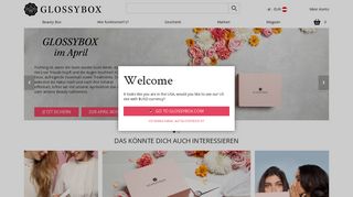 
                            2. GLOSSYBOX - Deine Beauty Box für Kosmetik, Make Up und Parfüm