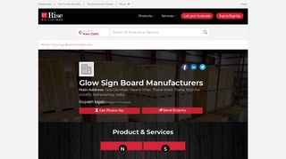 
                            12. Glow Sign Board Manufacturers, in Mumbai, India is a top company in ...