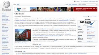
                            4. GLS Bank – Wikipedia