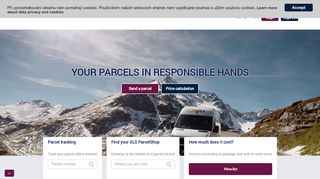 
                            13. GLS e-Balík: Your parcels in capable hands