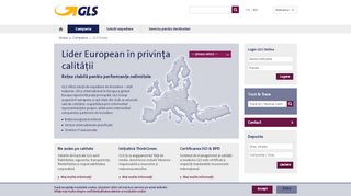 
                            4. GLS Group - Compania | GLS logistica