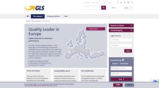 
                            11. GLS Group: Parcel and delivery service around Europe | GLS Spain