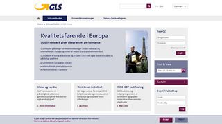 
                            6. GLS Group - Virksomheden | GLS Parcel Service