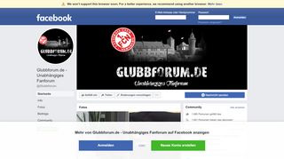 
                            6. Glubbforum.de - Unabhängiges Fanforum - Startseite | Facebook