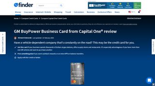 
                            13. GM BuyPower Business Card review | finder.com