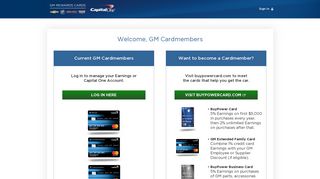 
                            5. GM Card: GM Rewards Credit Cards