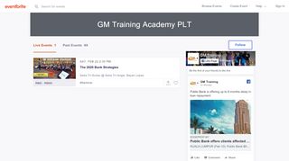 
                            8. GM Training Academy PLT Events | Eventbrite
