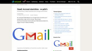 
                            7. Gmail: Account einrichten - so geht's - NETZWELT