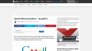 
                            10. Gmail-Adresse ändern – So geht's – GIGA