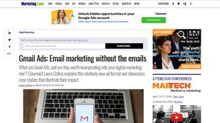 
                            13. Gmail Ads: Email marketing without the emails - Marketing Land