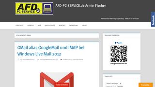 
                            7. Gmail | AFD PC-SERVICE Armin Fischer, Memmelsdorf Bamberg ...