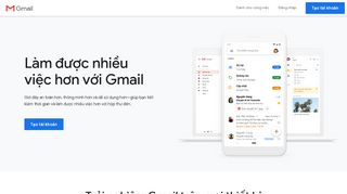 
                            5. Gmail - Bộ nhớ và email miễn phí từ Google