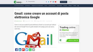 
                            7. Gmail: come creare un account di posta elettronica Google - Money.it