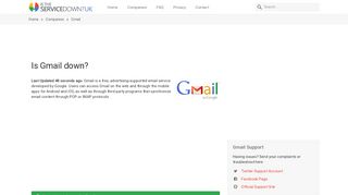 
                            9. Gmail down? Current status and problems - Is The Service Down? UK