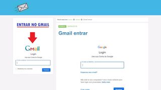 
                            13. GMAIL ENTRAR - Gmail Login, Entrar no Gmail - www.gmail.com