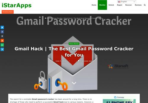
                            4. Gmail Hack | The Best Gmail Password Cracker for You