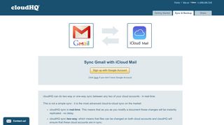 
                            13. Gmail iCloud Mail - Sync and Integrate - cloudHQ