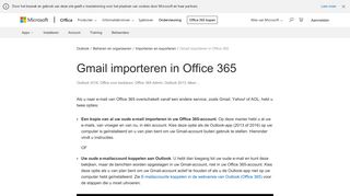 
                            12. Gmail importeren in Office 365 - Office-ondersteuning - Office Support