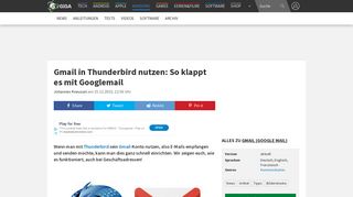 
                            9. Gmail in Thunderbird nutzen: So klappt es mit Googlemail – GIGA