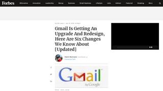 
                            13. Gmail Is Getting An Upgrade And Redesign, Here Are Six ...