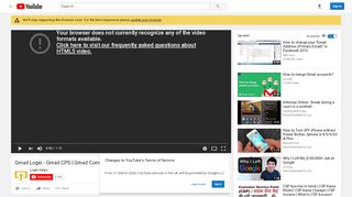 
                            5. Gmail Login - Gmail CPS | Gmail.Com Sign In - YouTube