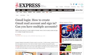 
                            11. Gmail login: How to create Gmail mail account and sign in? Can you ...