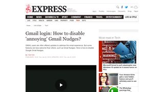 
                            6. Gmail login: How to disable 'annoying' Gmail Nudges? | ...