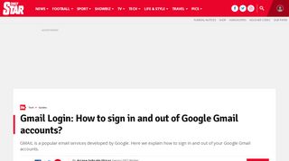 
                            4. Gmail Login: How to sign in and out of Google Gmail ...