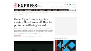 
                            11. Gmail login: How to sign in - create a Gmail account? How to protect ...