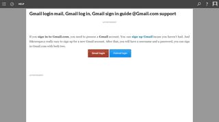 
                            1. Gmail login mail, How to sign in to your Gmail account? - ...