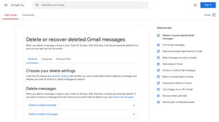 
                            11. Gmail-Nachrichten löschen oder wiederherstellen - Android-Gerät ...