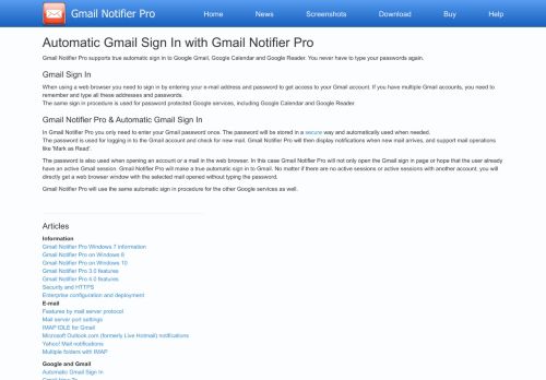 
                            5. Gmail Notifier Pro - Automatic Gmail Sign In