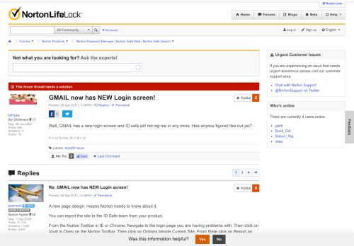 
                            11. GMAIL now has NEW Login screen! | Norton Community