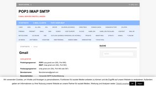 
                            3. Gmail - POP3 IMAP SMTP