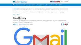 
                            13. Gmail Review - Pros, Cons and Verdict - Top Ten Reviews