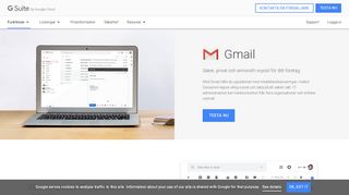 
                            1. Gmail: säker e-post för företag | G Suite - Google