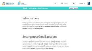 
                            11. Gmail: Setting Up a Gmail Account Print Page - ...