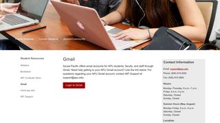 
                            5. Gmail - Student Resources - Azusa Pacific University