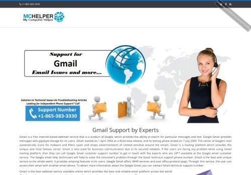 
                            13. Gmail Support Number +18333508033 -MCHelper