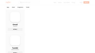 
                            13. Gmail + Tumblr Integrations | Zapier